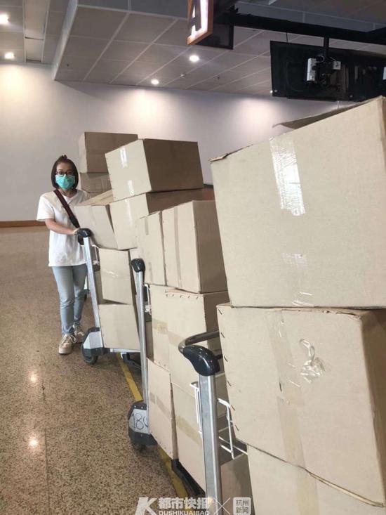 杭州国际旅行社导游领队全球采购，约万只口罩即将援杭